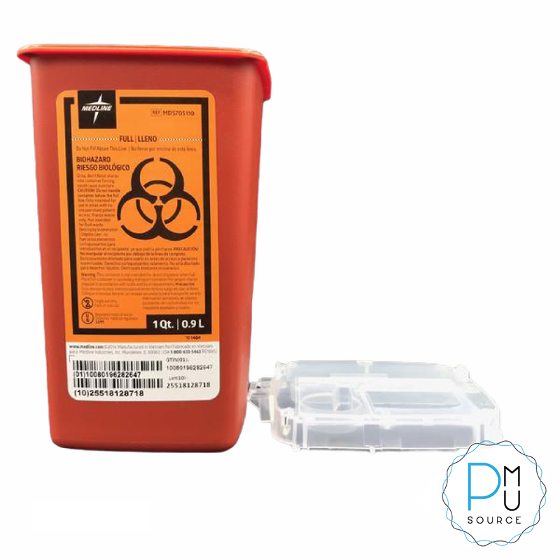 Medline 1 Quart Sharps Container